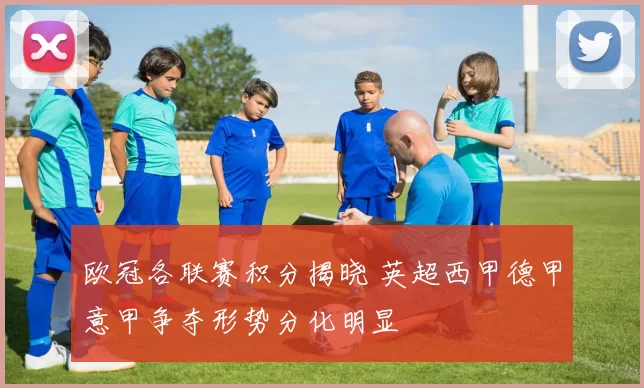 欧冠各联赛积分揭晓 英超西甲德甲意甲争夺形势分化明显