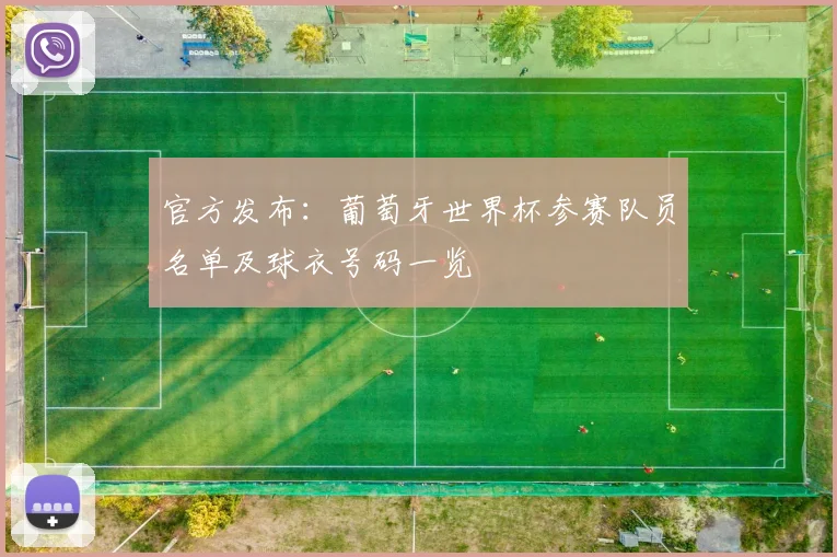 官方发布：葡萄牙世界杯参赛队员名单及球衣号码一览
